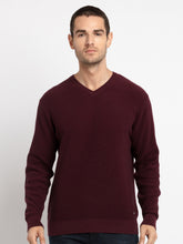 v neck sweater